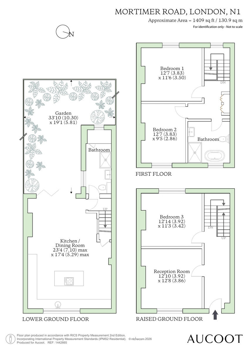 Mortimer Road, De Beauvoir, London, N1 floorplan