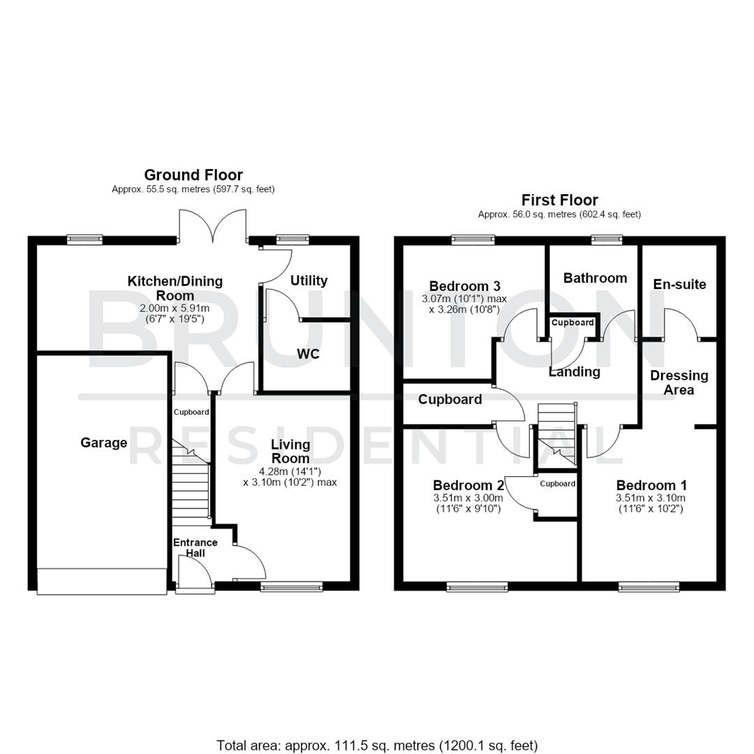 The Fairways, Cramlington, NE23 floorplan