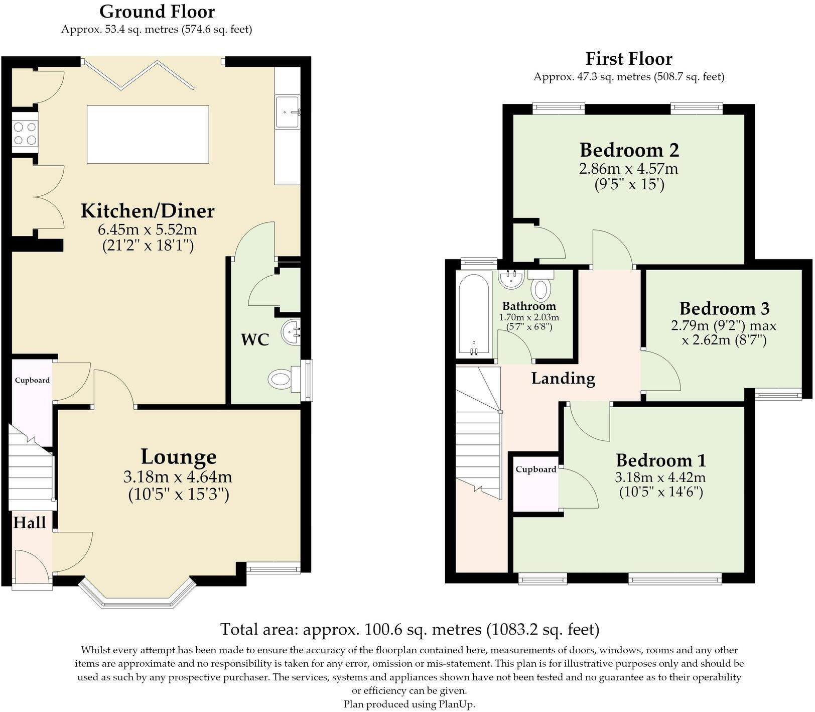 Charles Avenue, Thorpe St. Andrew floorplan