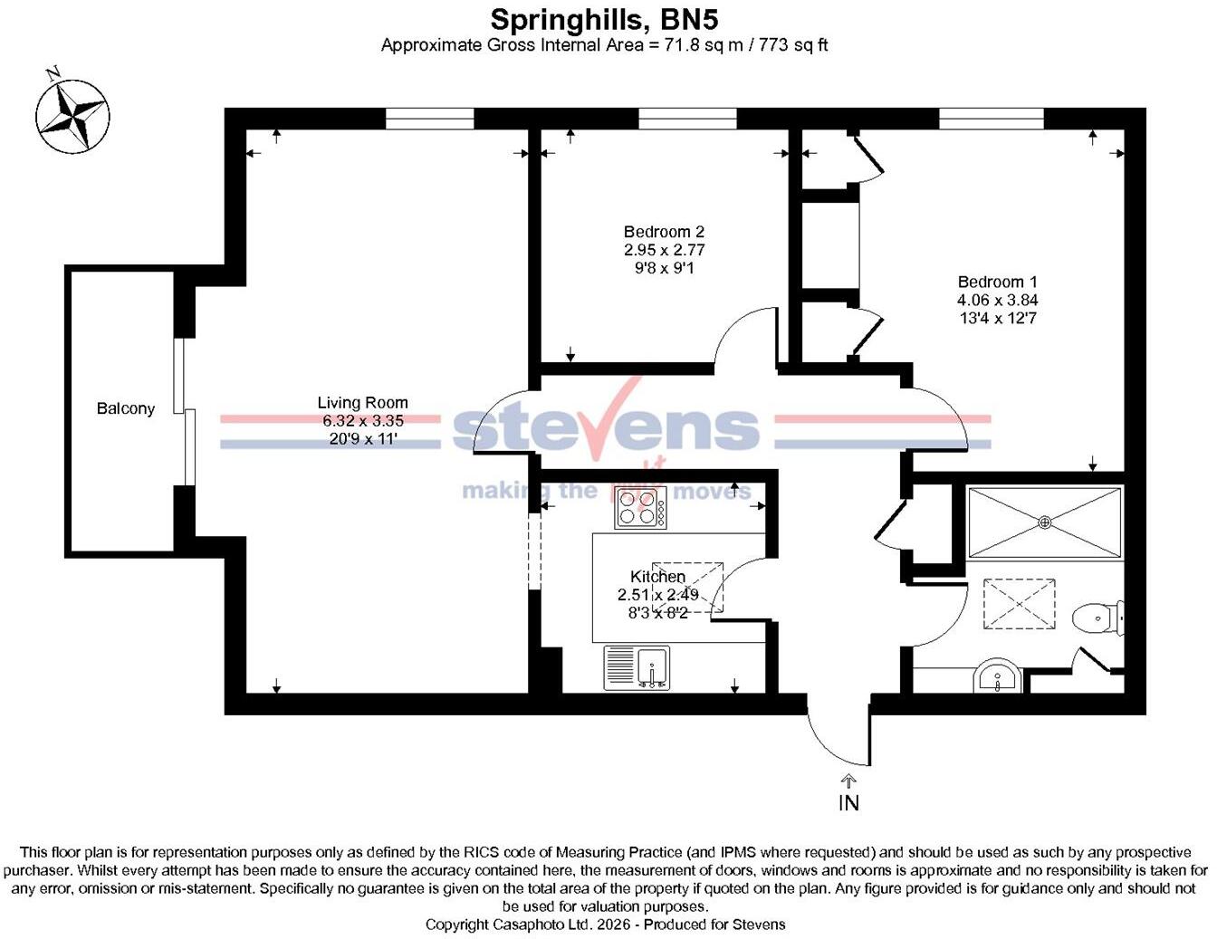 Springhills, Barrow Hill, Henfield floorplan