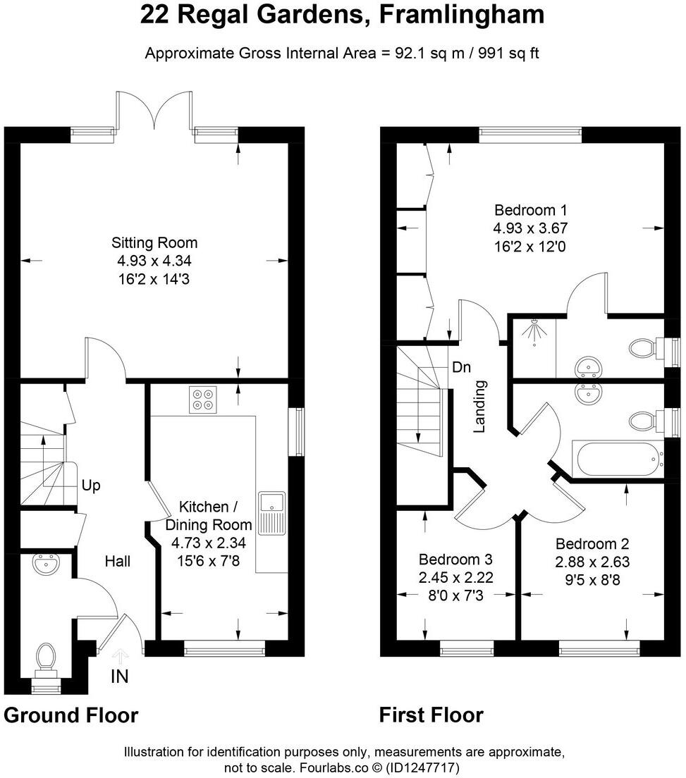 Regal Gardens, Framlingham, Suffolk floorplan