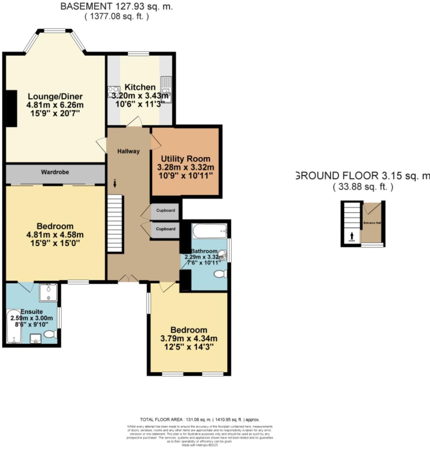 Clifton Road, Folkestone, Kent, CT20 floorplan