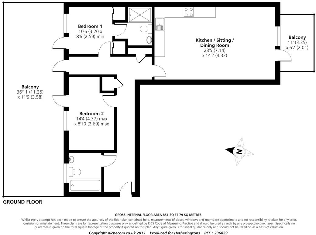 Metropolitan Station Approach, Watford, WD18 floorplan