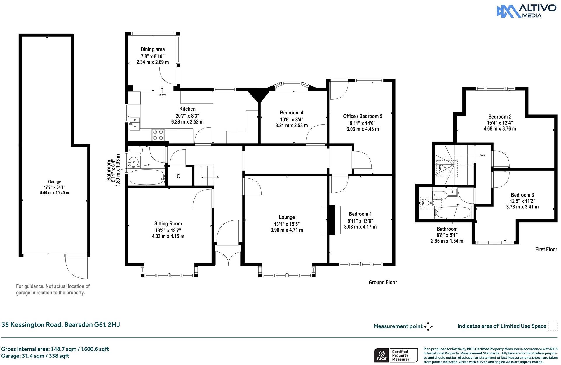 Kessington Road, Bearsden floorplan