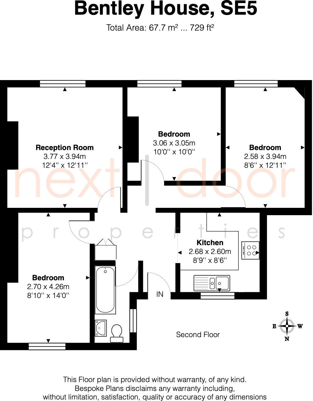 Peckham Road, Southwark, SE5 floorplan