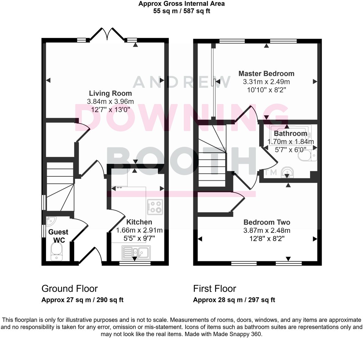 Larkin Avenue, Lichfield, WS13 6UL floorplan