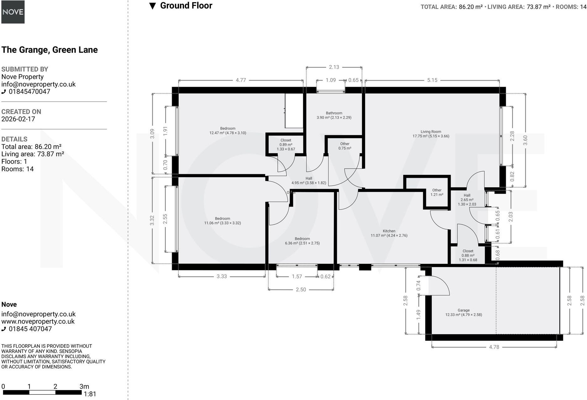 Green Lane East, Sowerby, YO7 floorplan