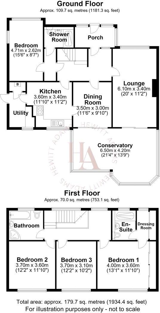 Crossley Drive, Heswall, Wirral floorplan