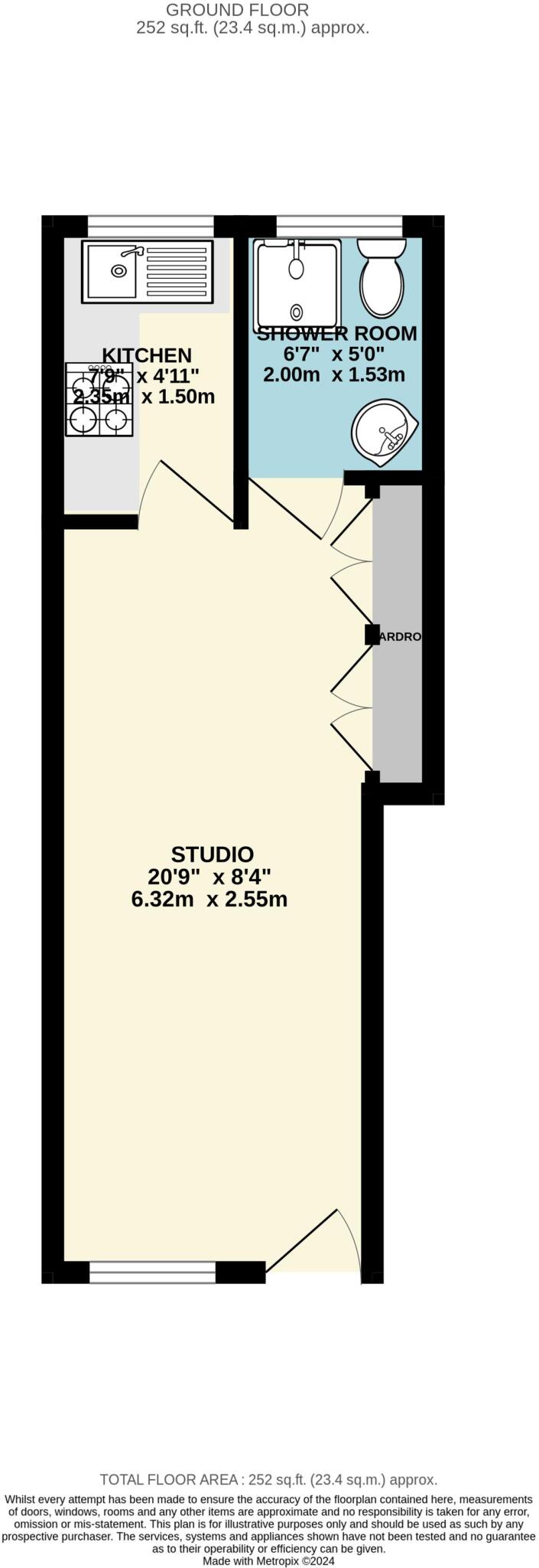 Pond Head Lane, Reading floorplan