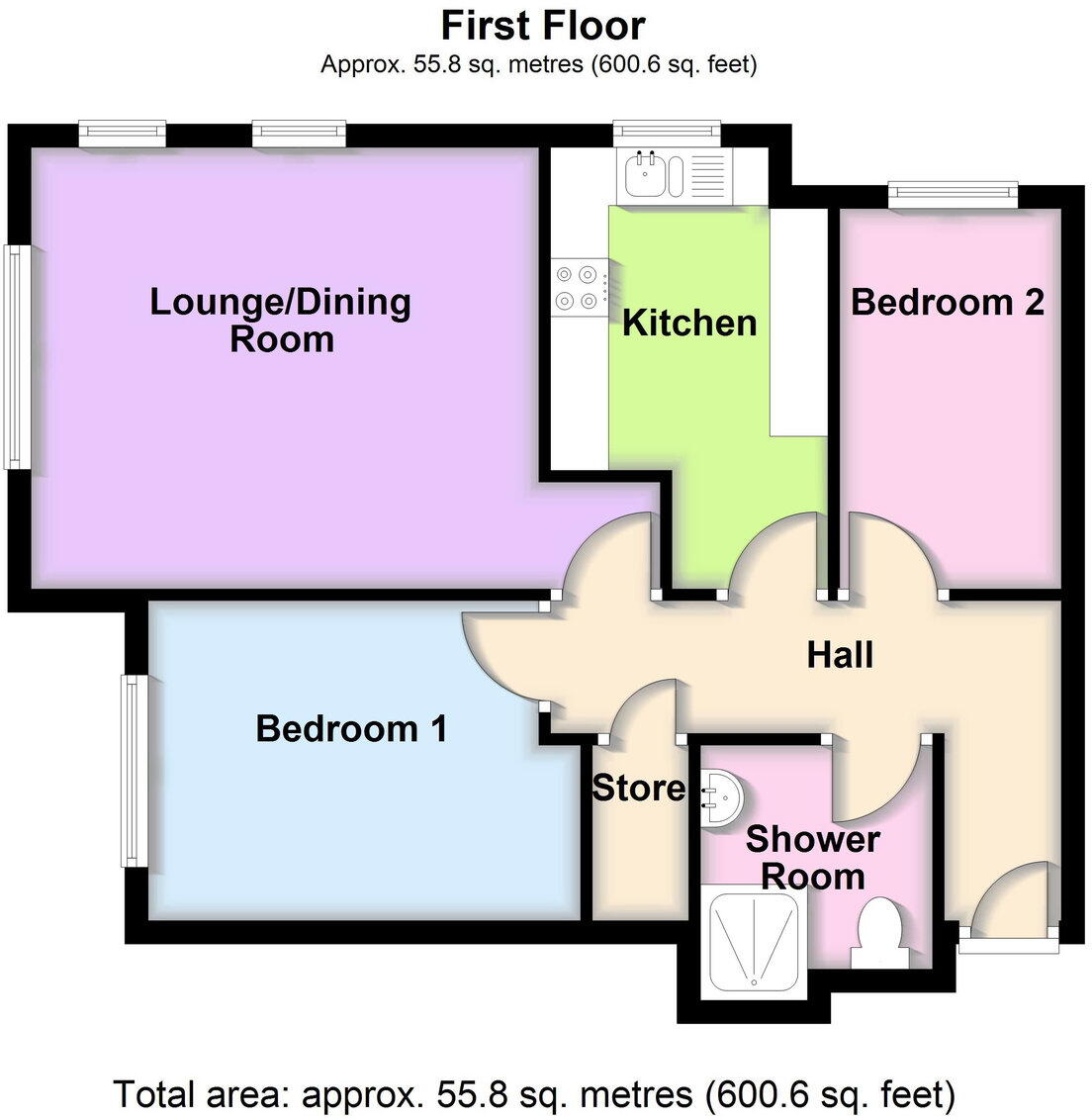 The Ridings, off Mallee Crescent, Churchtown, Southport floorplan