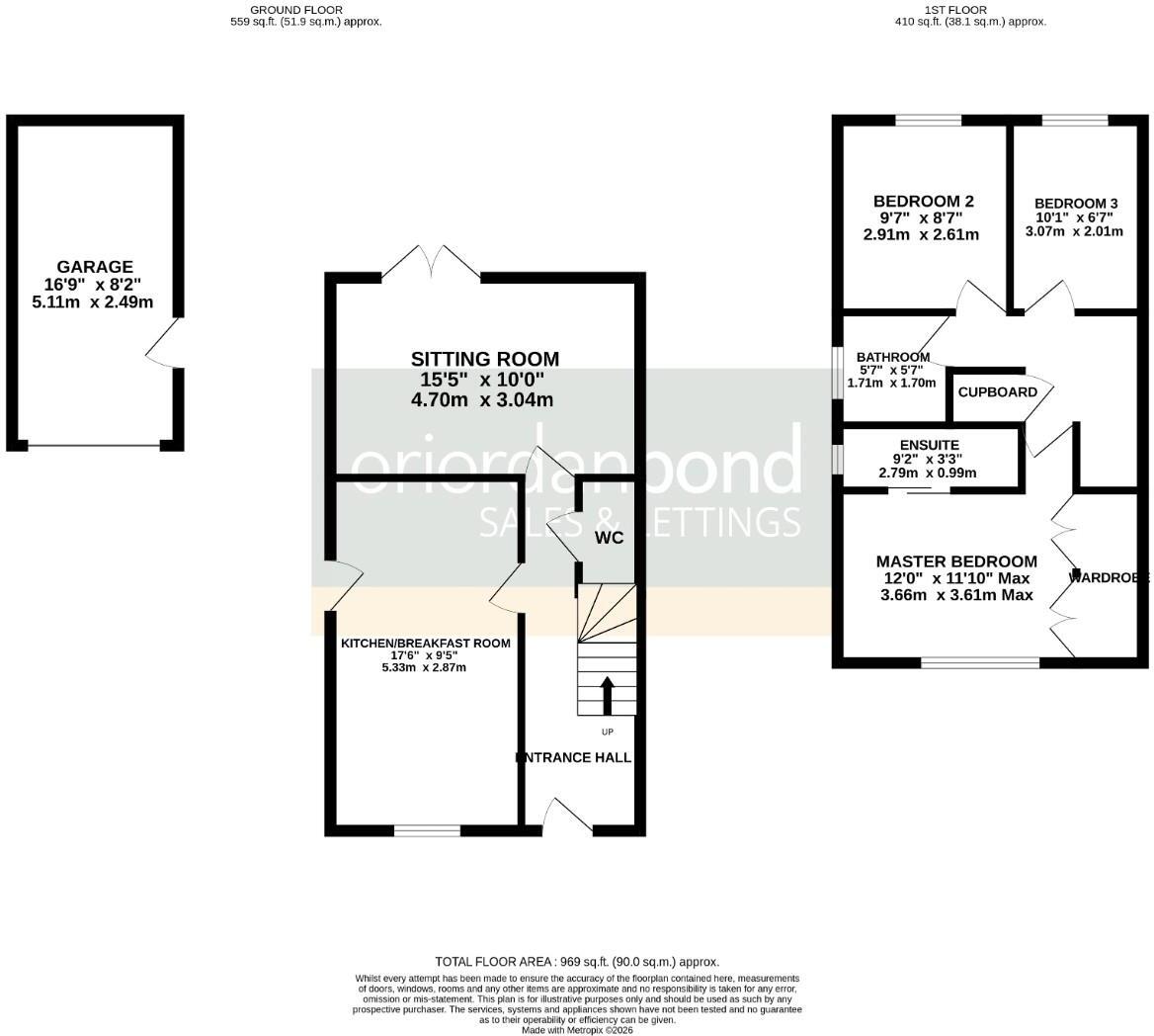 Provence Court, Duston, Northampton NN5 floorplan