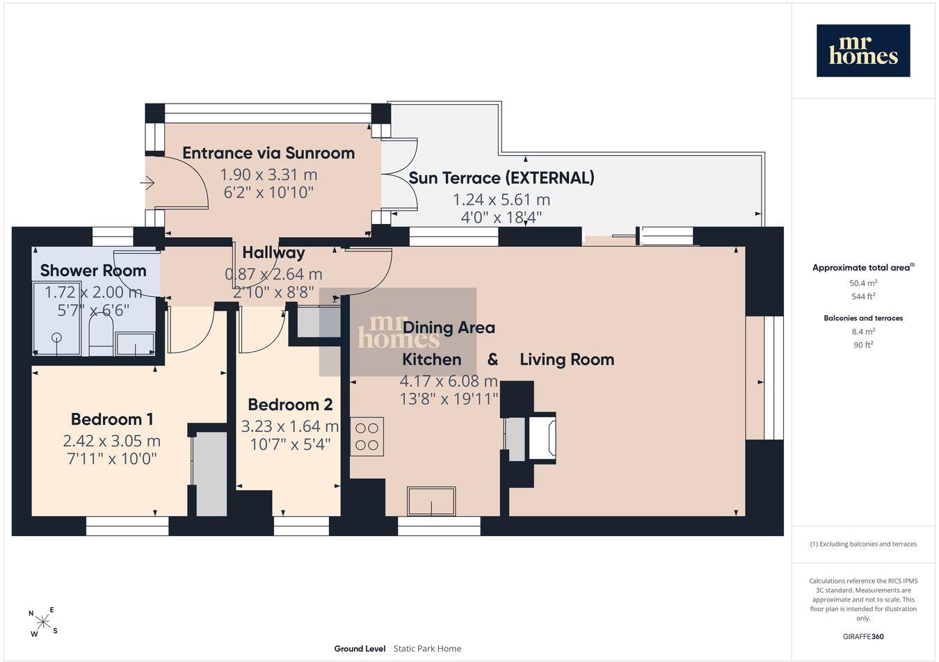 Porthkerry Leisure Park, Porthkerry, Barry, CF62 floorplan