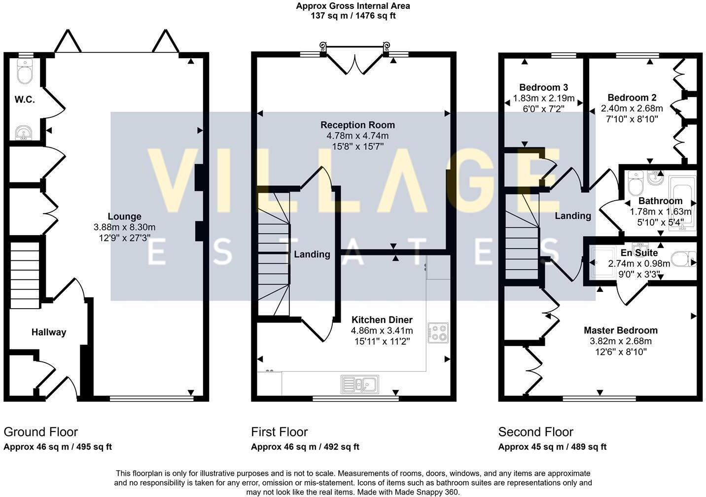Chaucer Grove, Borehamwood floorplan