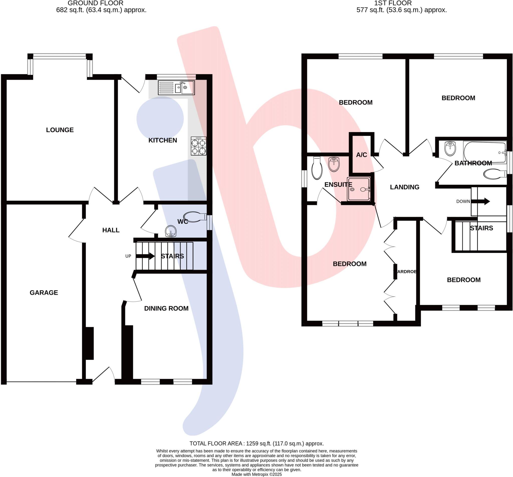 Cambridge Meadows, Newark floorplan