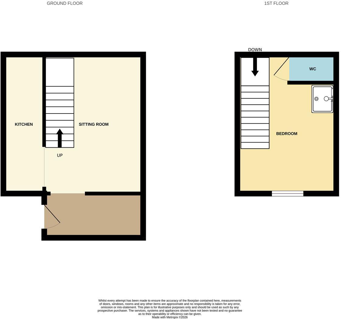 Bishops Nympton, South Molton floorplan