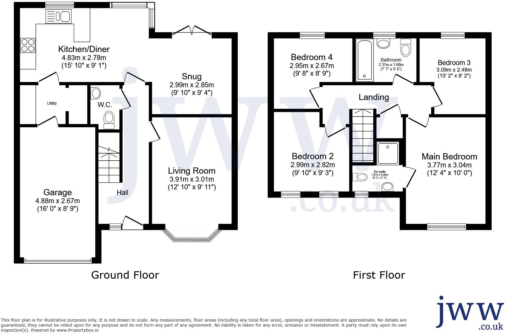 Youll Close, Thornley, Durham, DH6 floorplan
