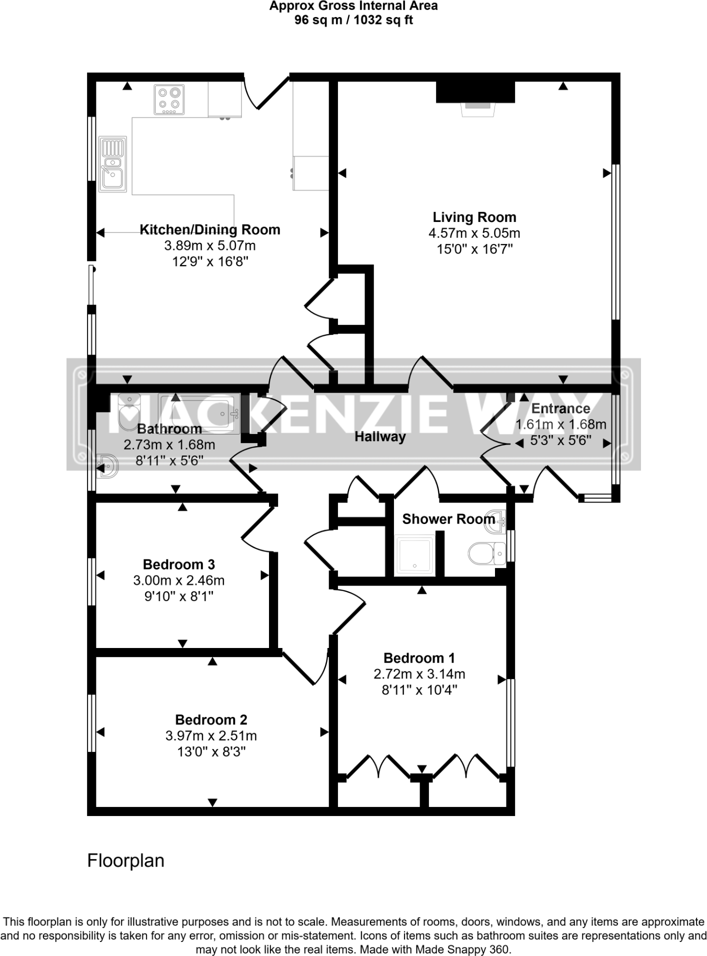54, Ardneil Court, Ardrossan, Ayrshire, KA22 floorplan