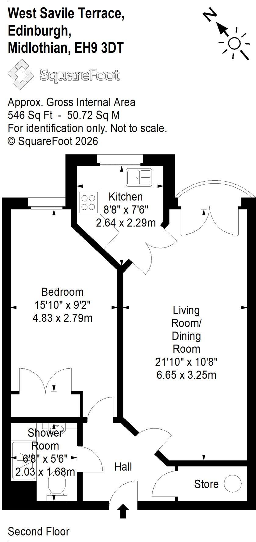 West Savile Terrace, Blackford, Edinburgh, EH9 floorplan