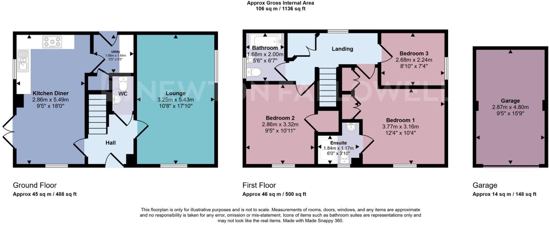 Primrose Drive, Coalville, LE67 floorplan