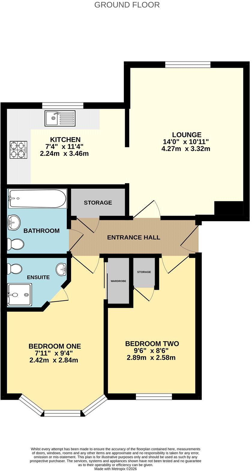 Franchise Street, Kidderminster, Worcestershire floorplan