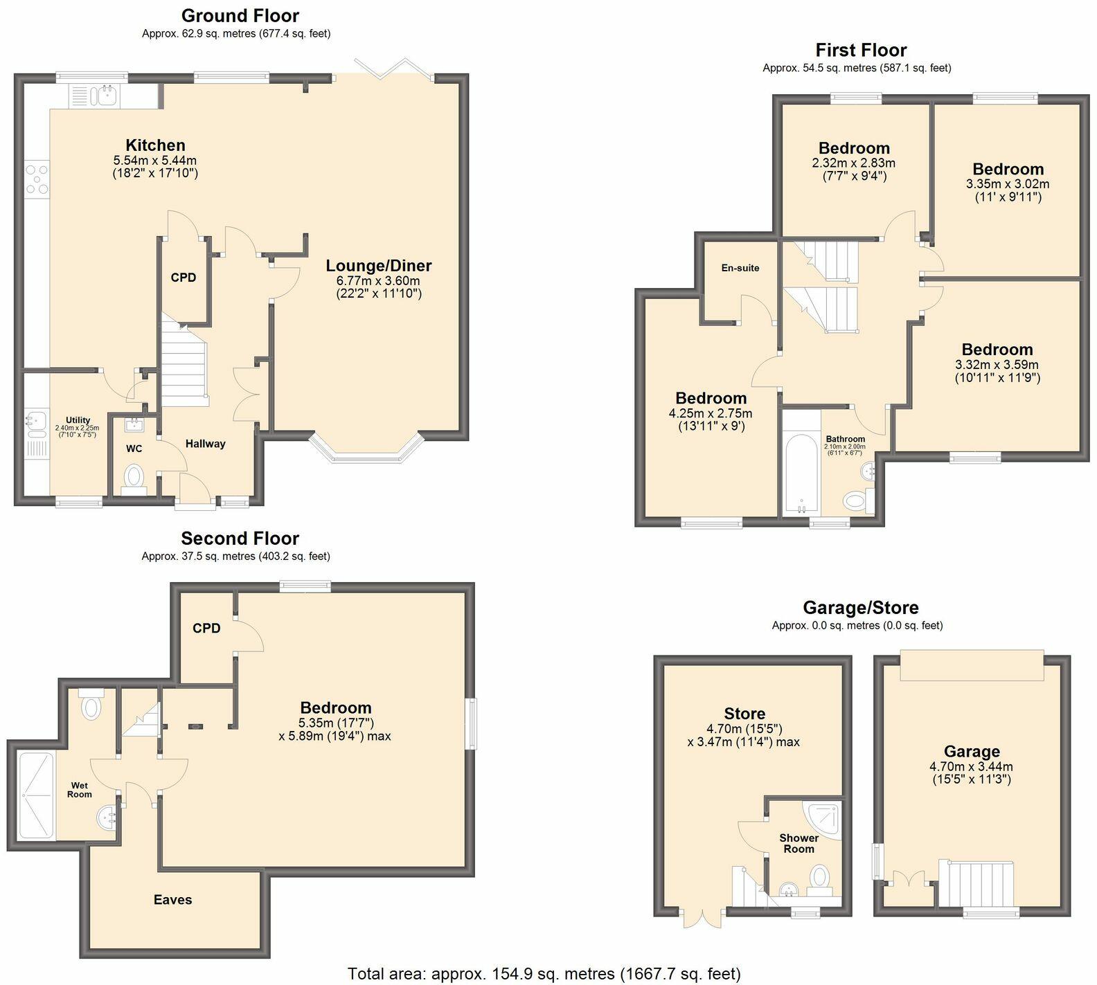 Union Street, Harthill, S26 floorplan