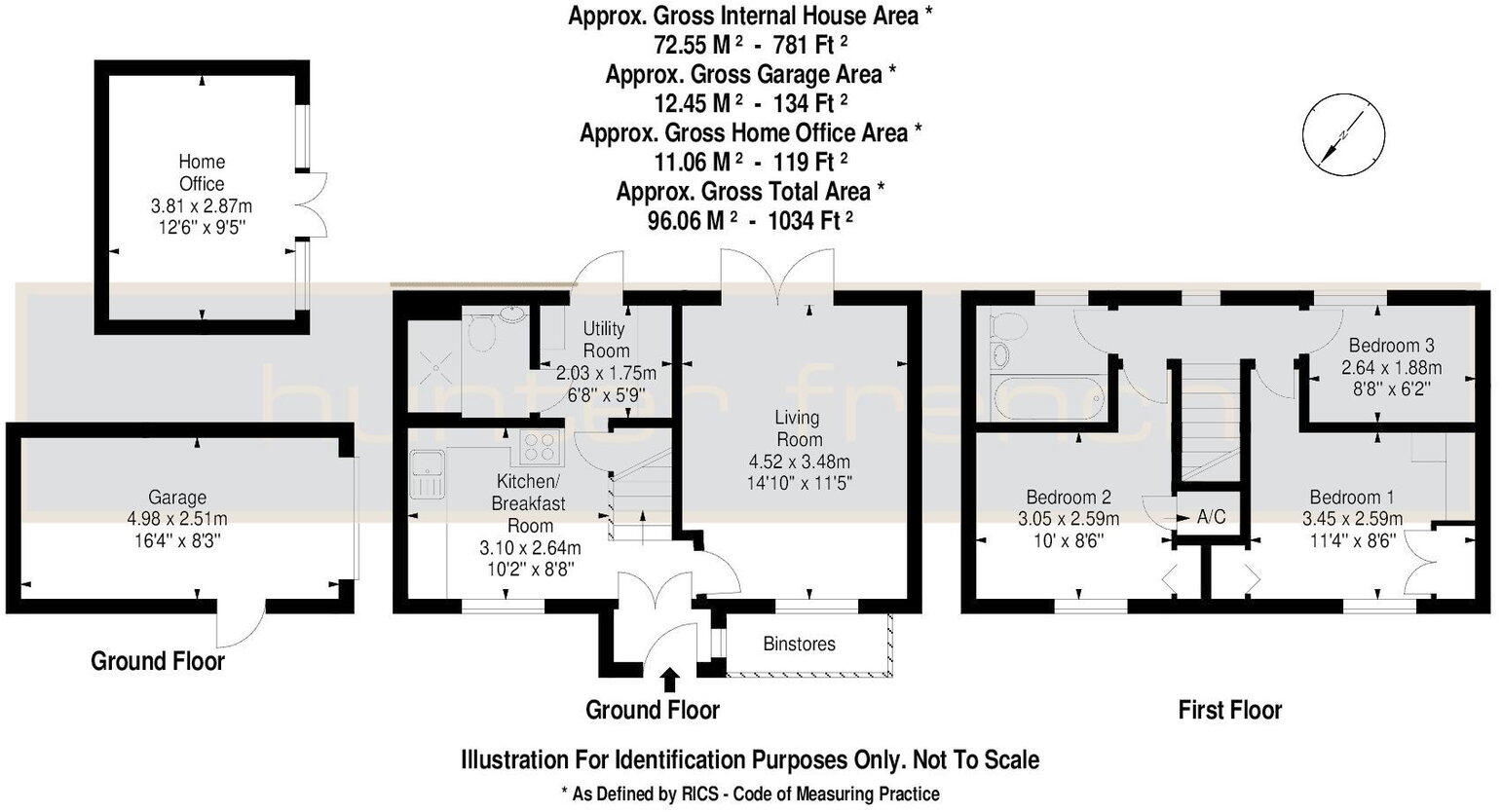 Burnet Close, Melksham floorplan