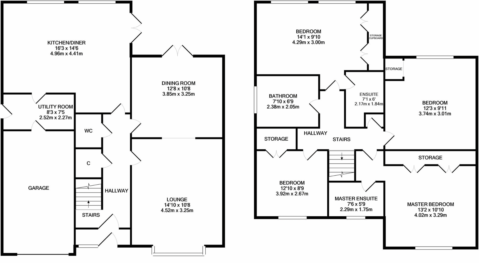 9 John Valentine Place, Reddingmuirhead, FK2 0FQ floorplan