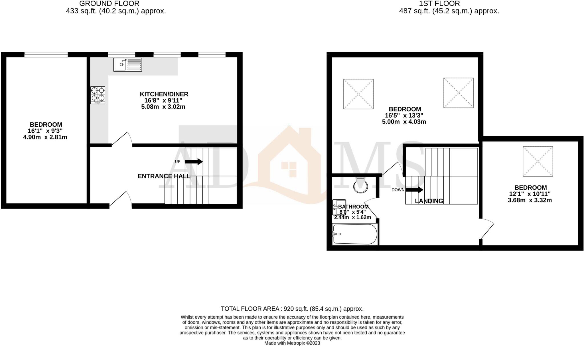 Wimborne Road, Winton Banks, Bournemouth floorplan