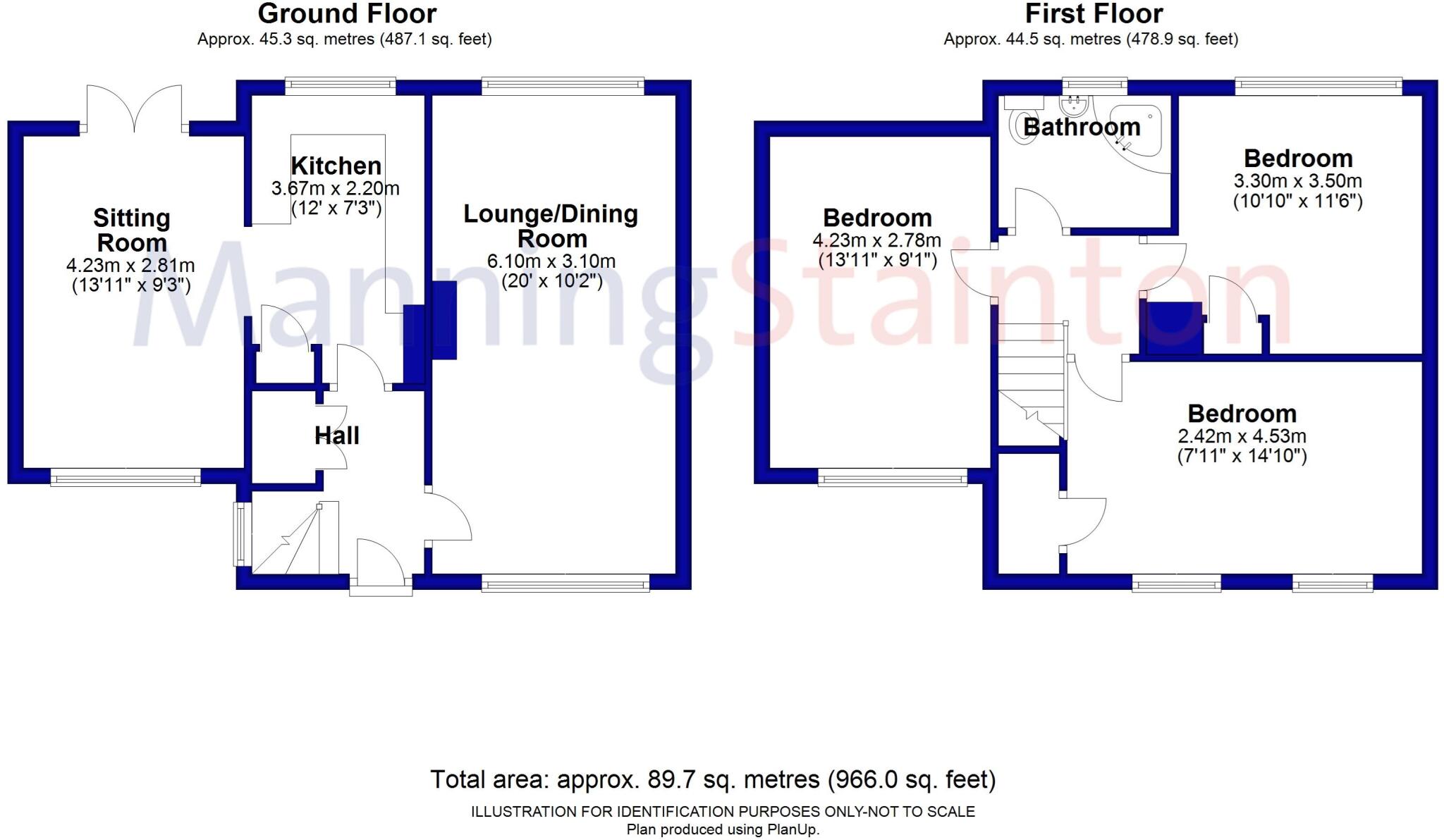 Queenshill Garth, Leeds, West Yorkshire floorplan