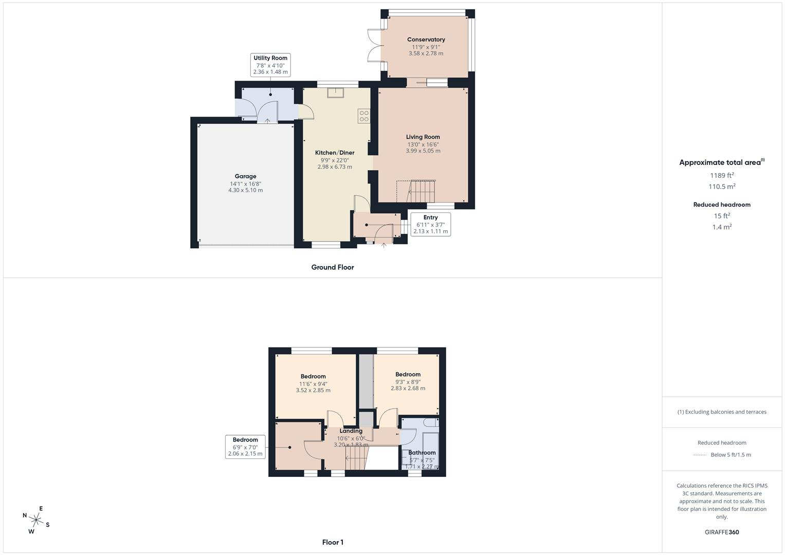 Abbots Way, North Shields floorplan