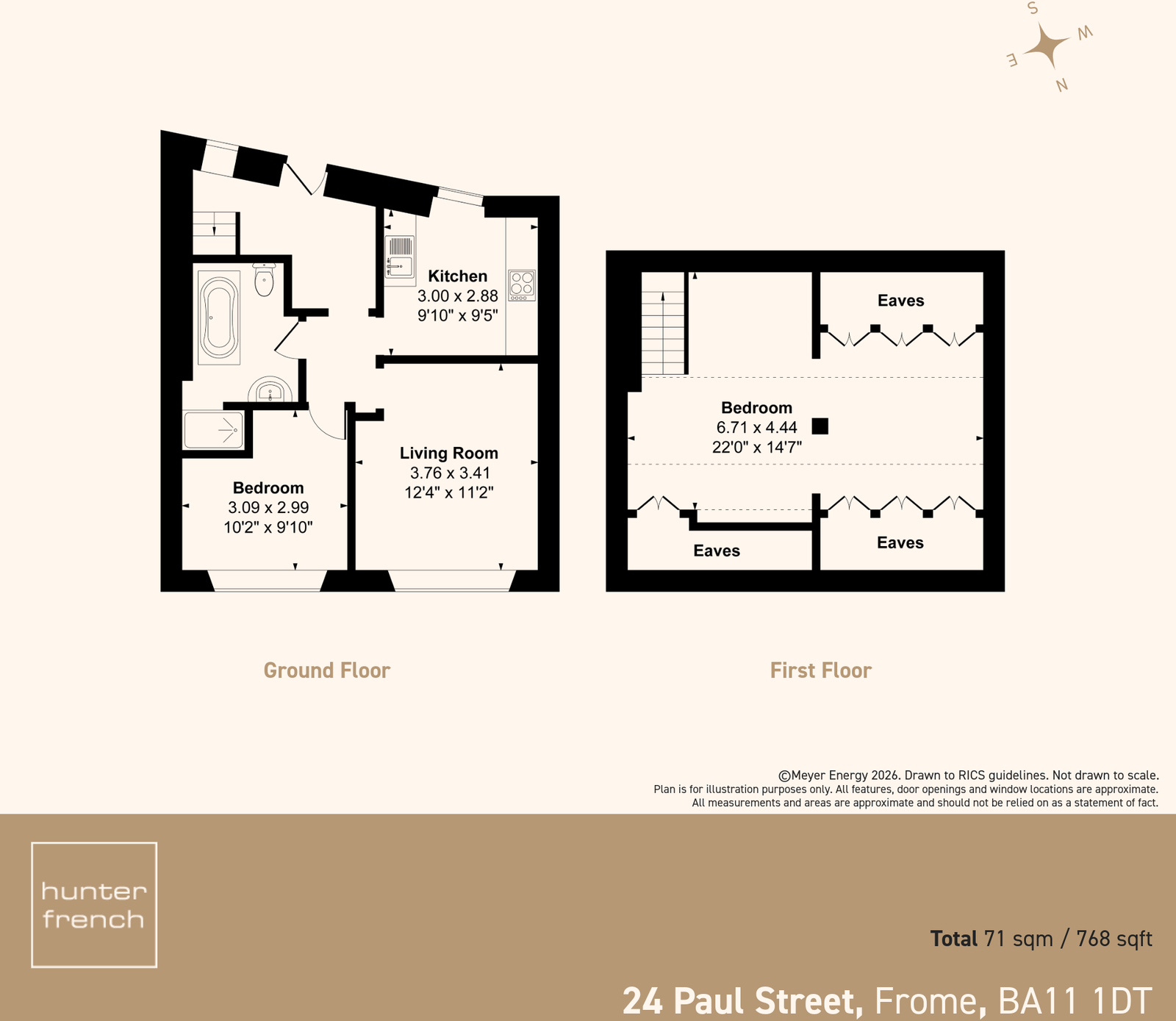 Paul Street, Frome, BA11 1DT floorplan