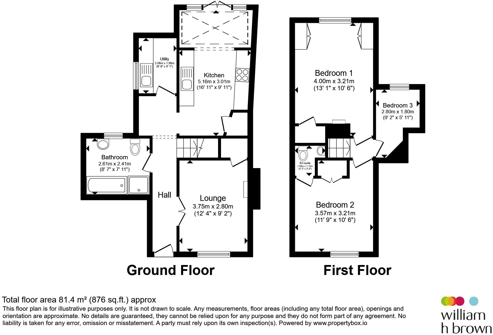 Bowling Green, Stevenage floorplan