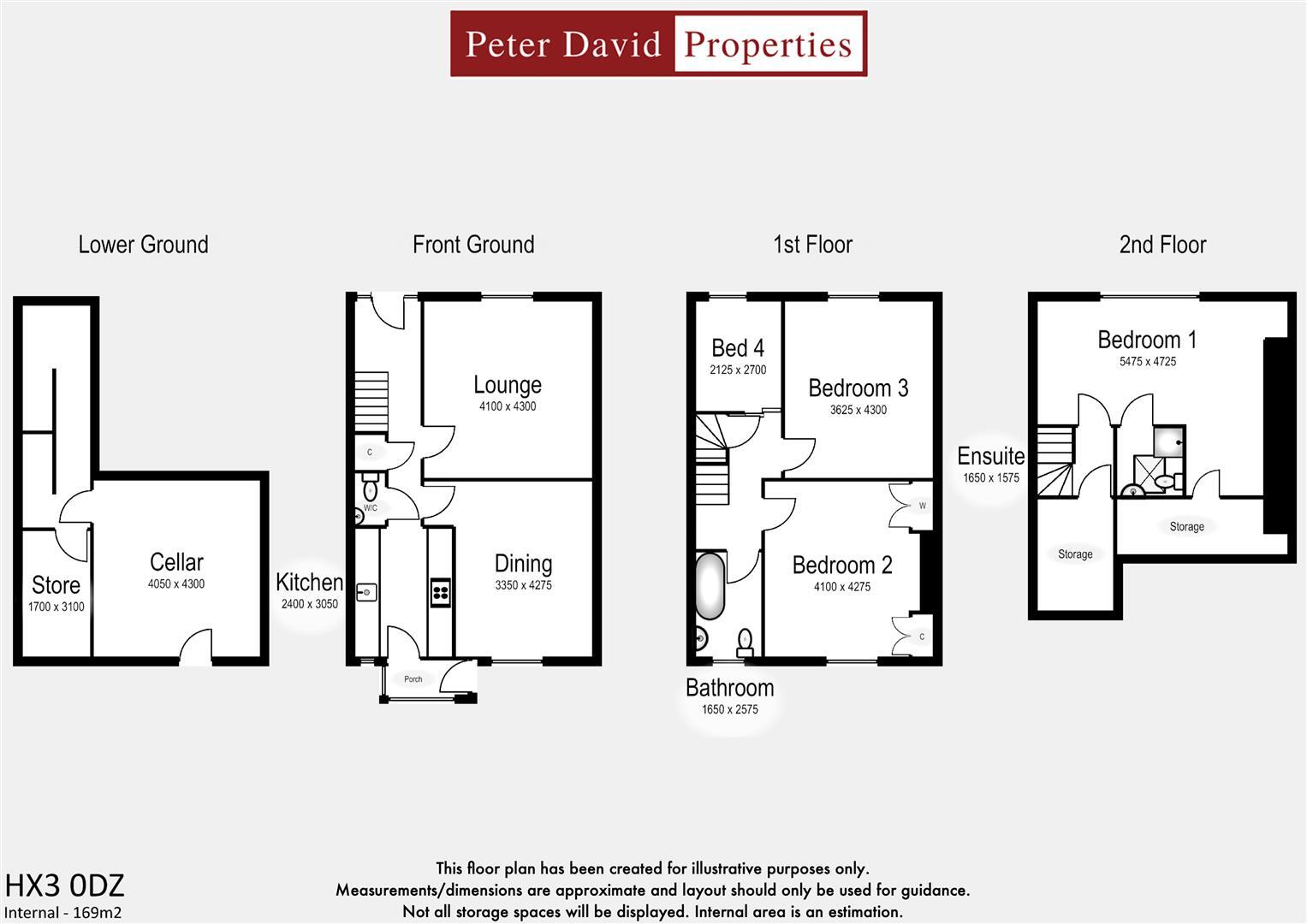 Leicester Terrace, Halifax floorplan