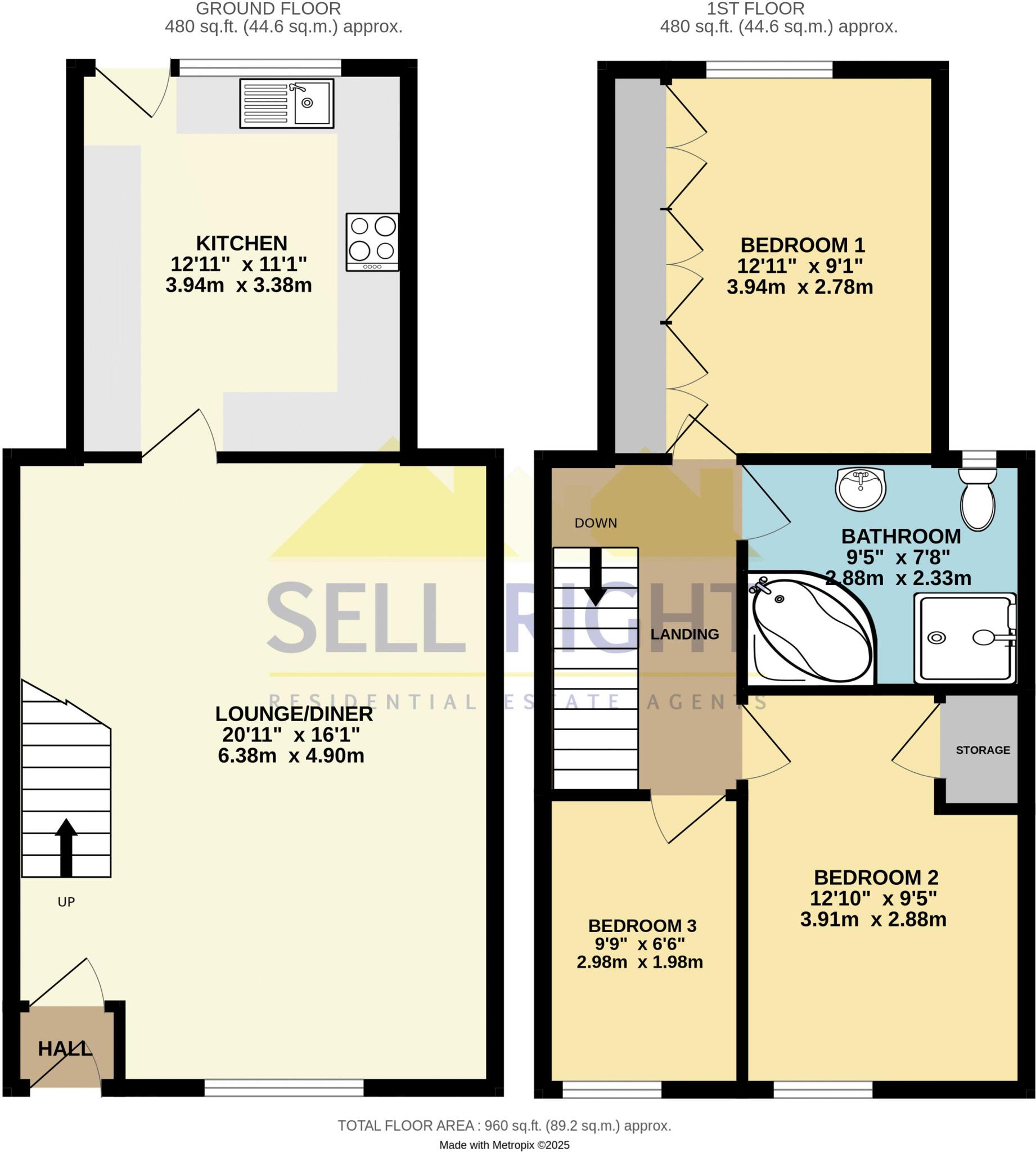 Jenkin Street, Abercynon, Mountain Ash, CF45 4UL floorplan