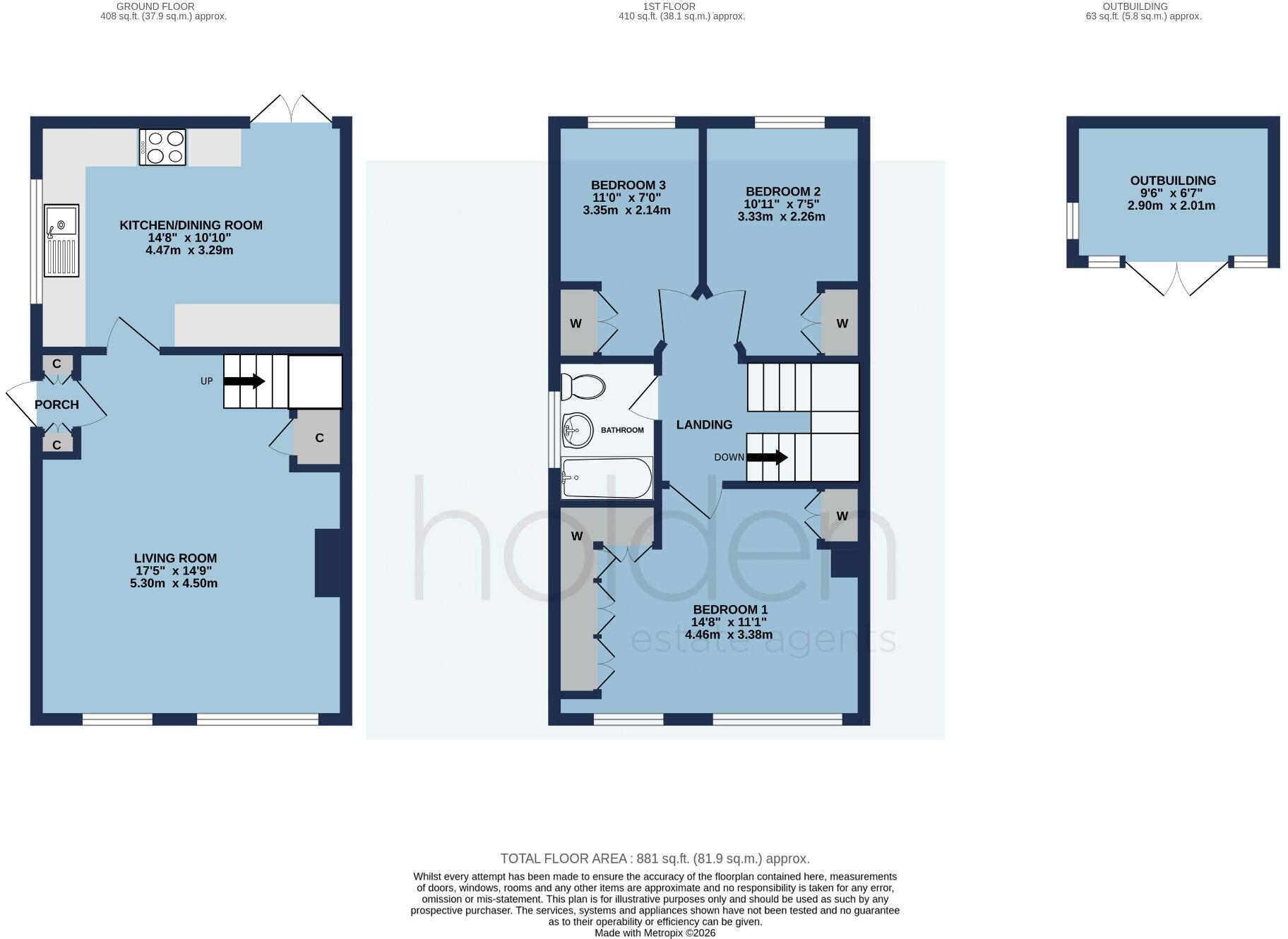 Bramley Way, Mayland floorplan