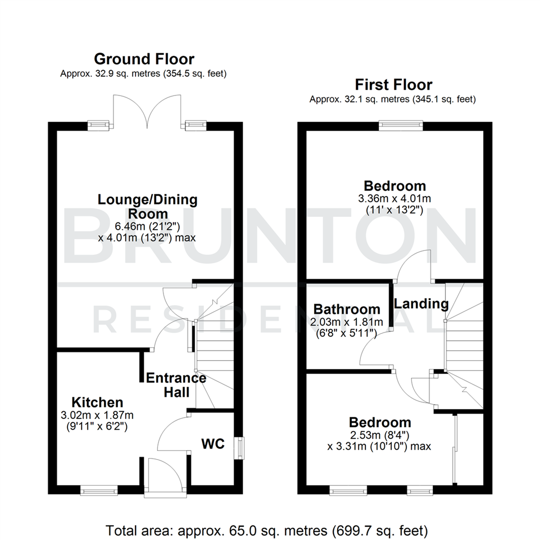 Primrose Lane, Great Park, NE13 floorplan