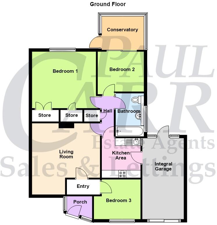 Whitecrest, Great Barr, Birmingham B43 6EW floorplan