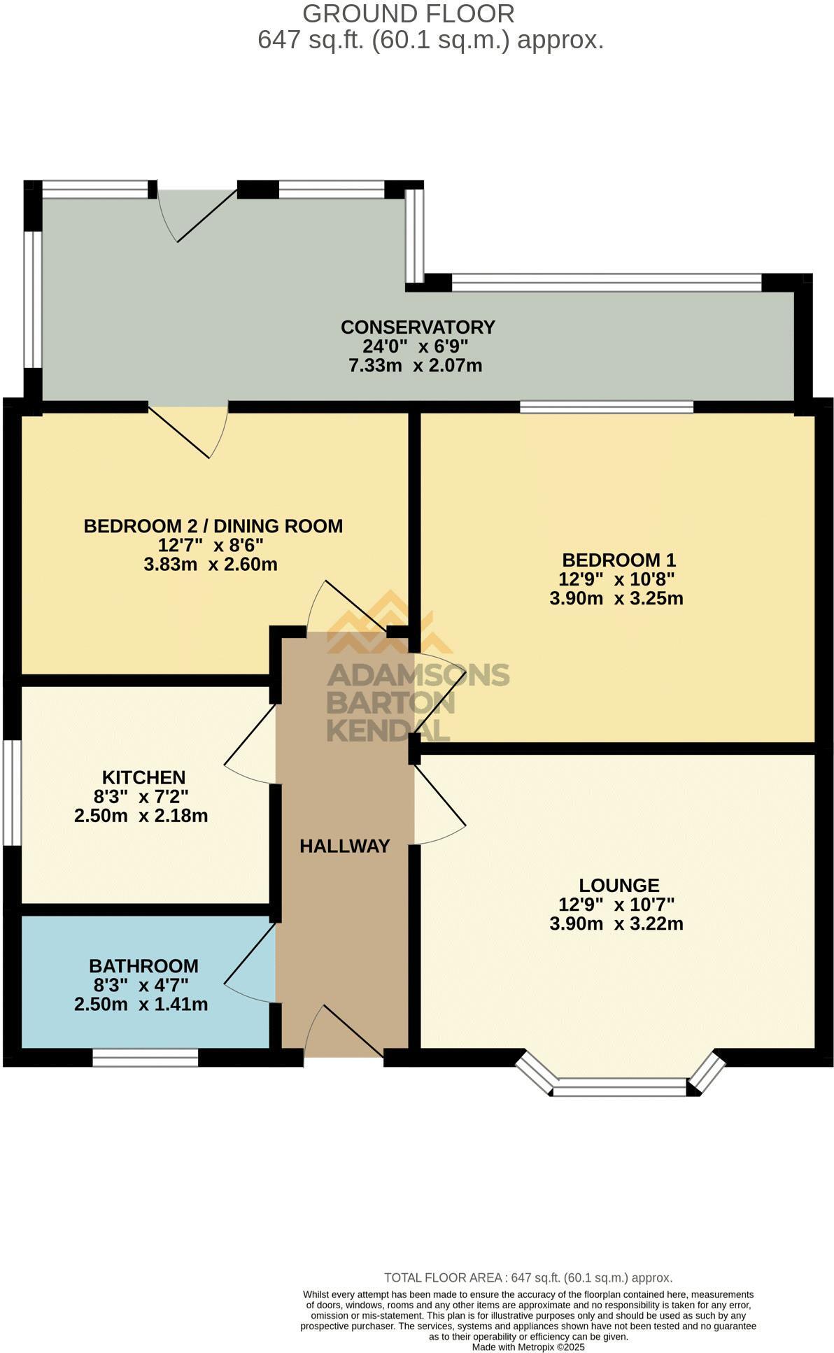 Tonacliffe Road, Tonacliffe, Rochdale OL12 floorplan