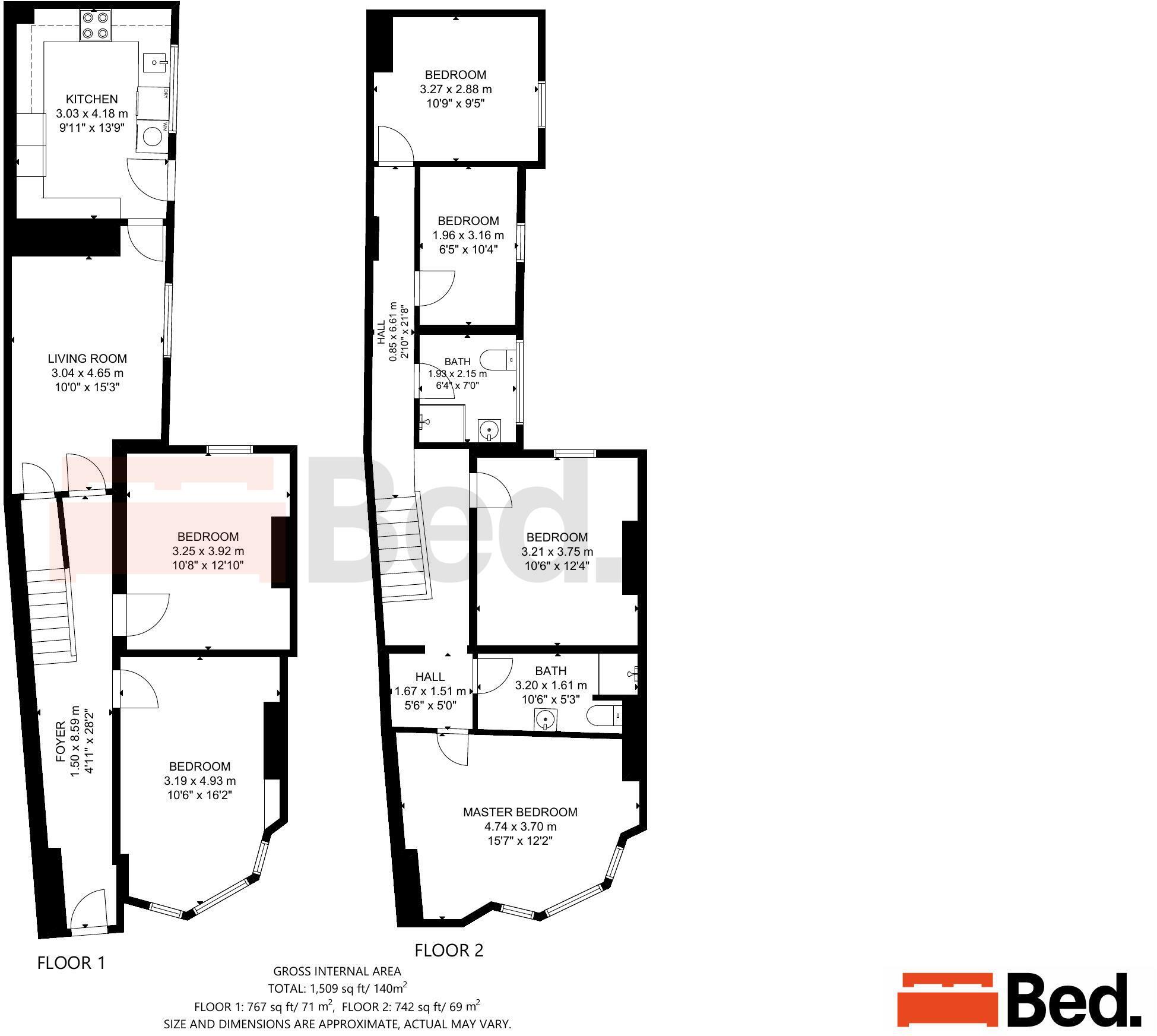 Ermine Road, Chester floorplan