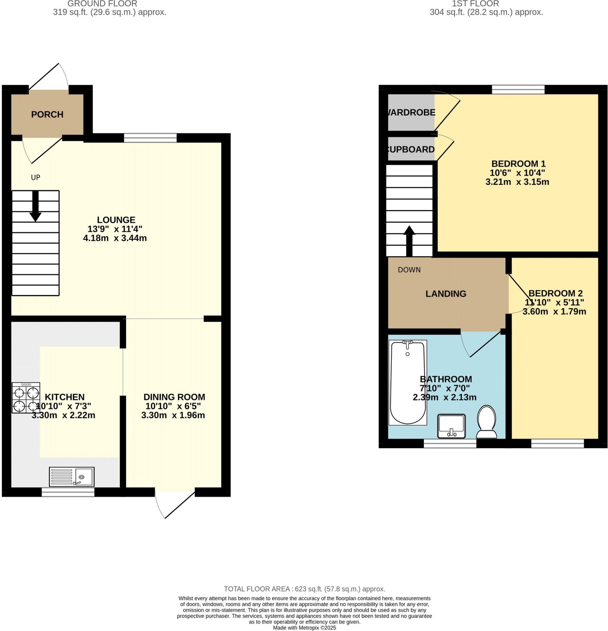 Chichester Close, Ilfracombe, Devon, EX34 floorplan