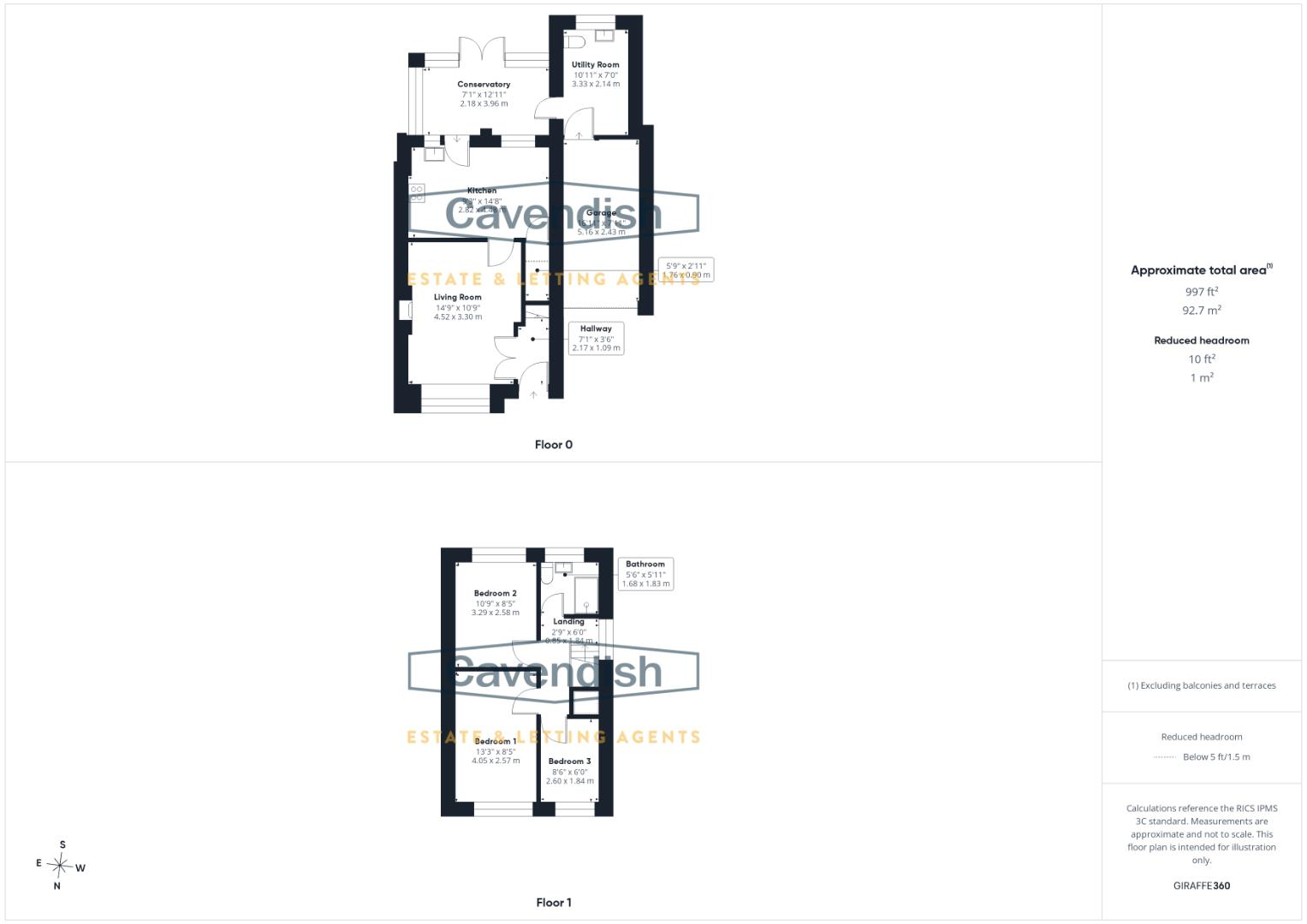 Moelwyn Close, Bryn Y Baal floorplan