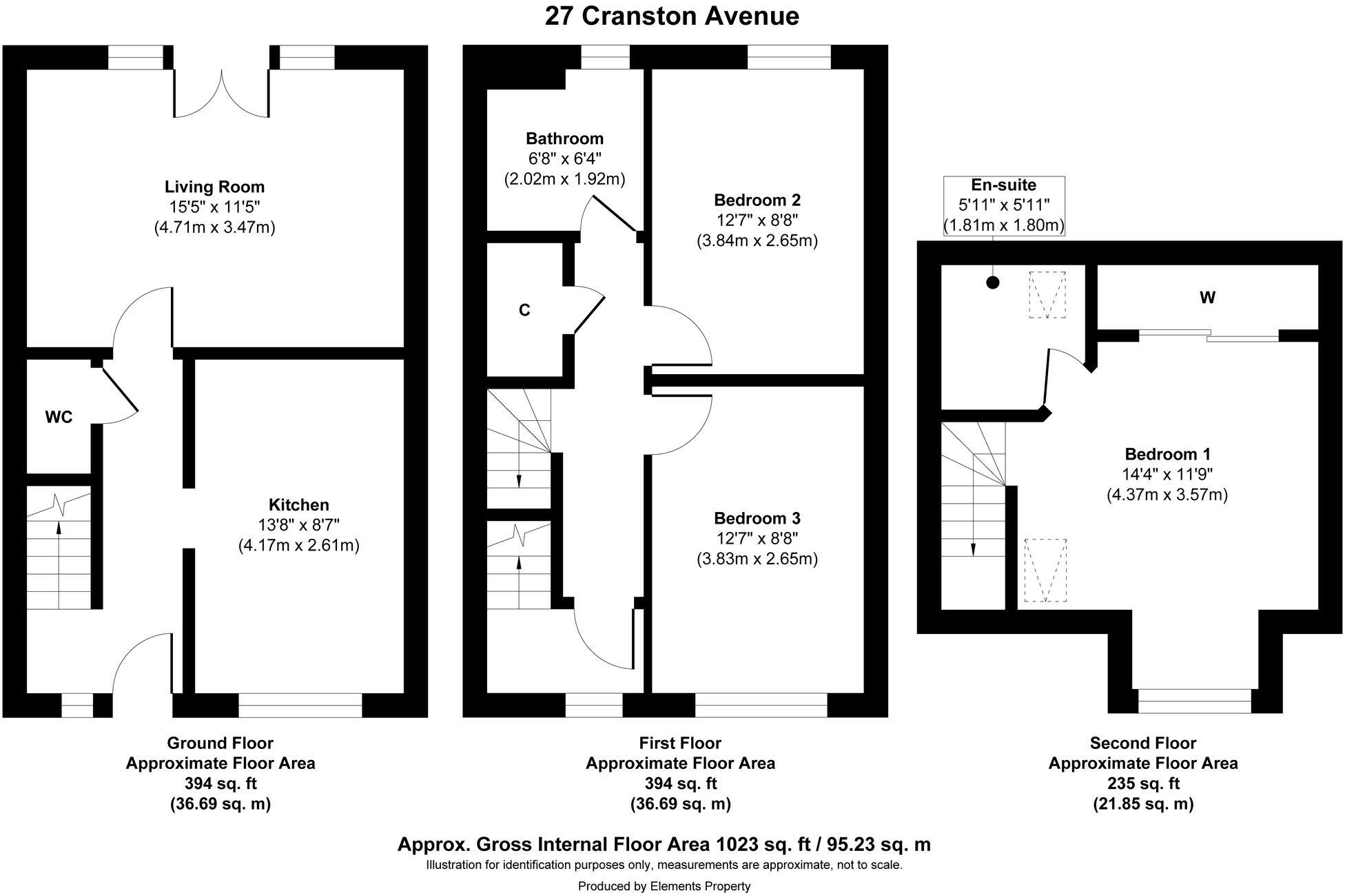 Cranston Avenue, Airdrie, ML6 floorplan