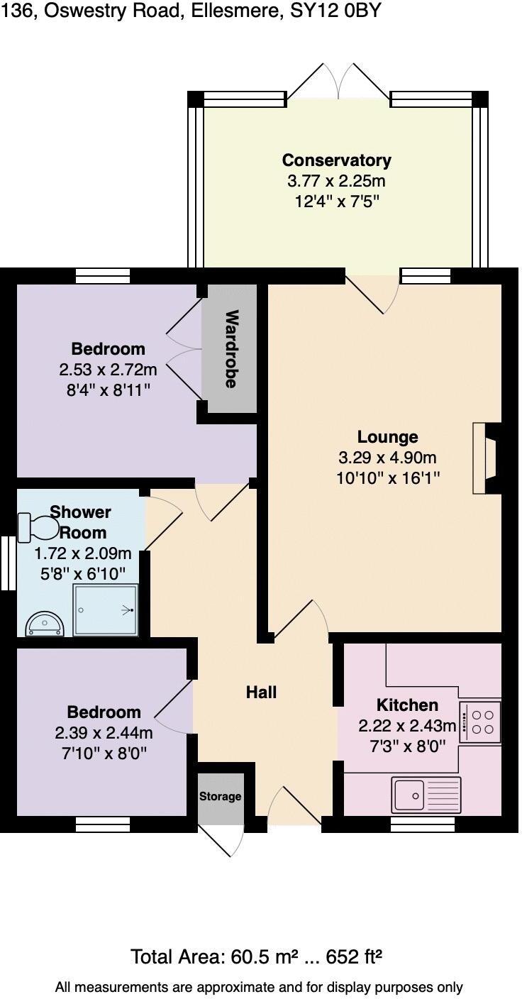 Oswestry Road, Ellesmere floorplan