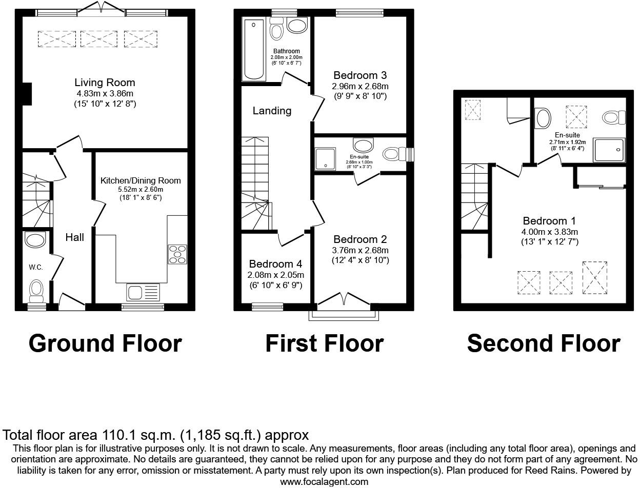 Broughton Lane, Salford, Greater Manchester, M7 floorplan