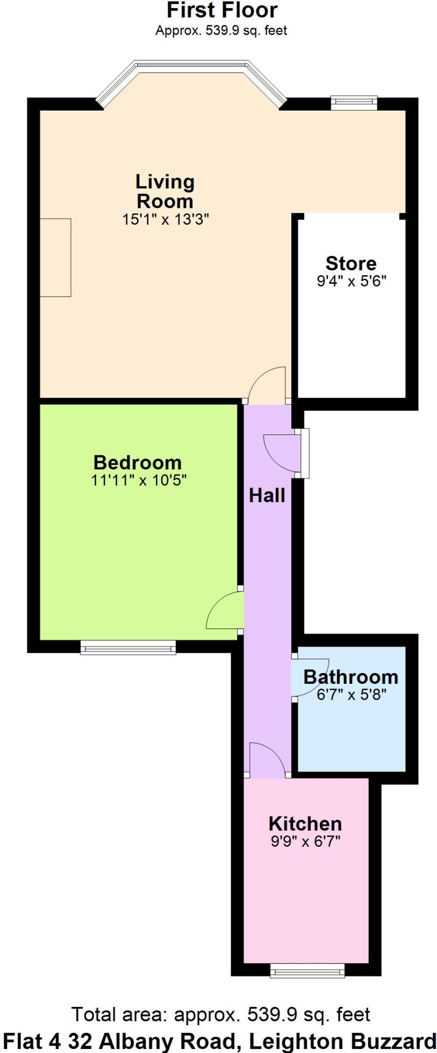 ALBANY ROAD, TOWN CENTRE floorplan