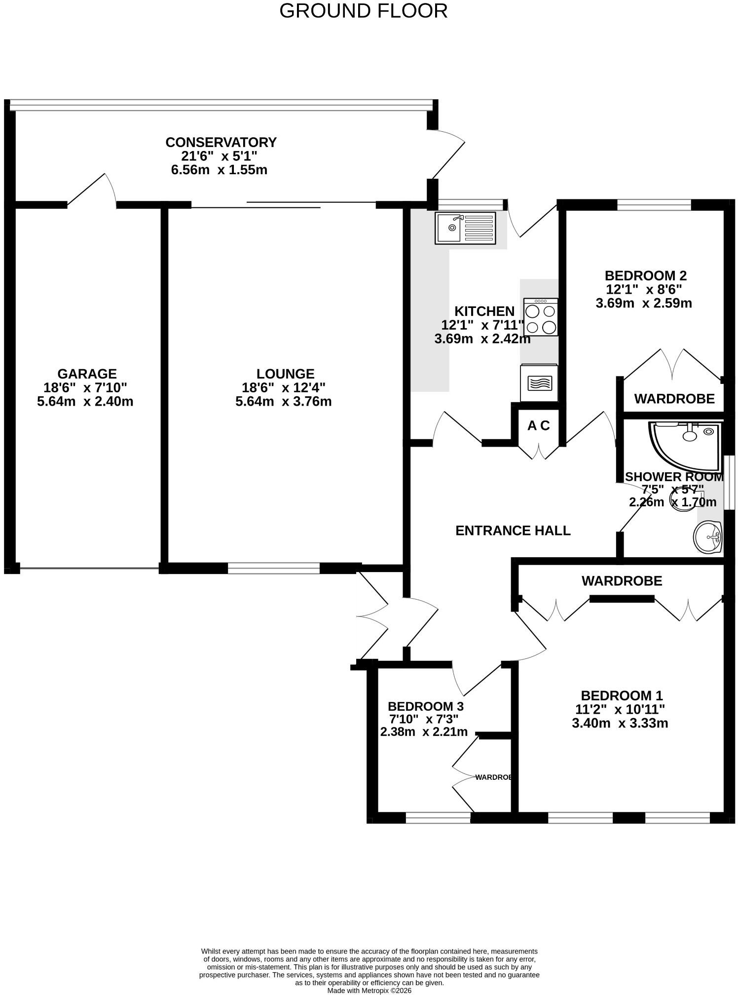 Saxon Road, Blackfield floorplan