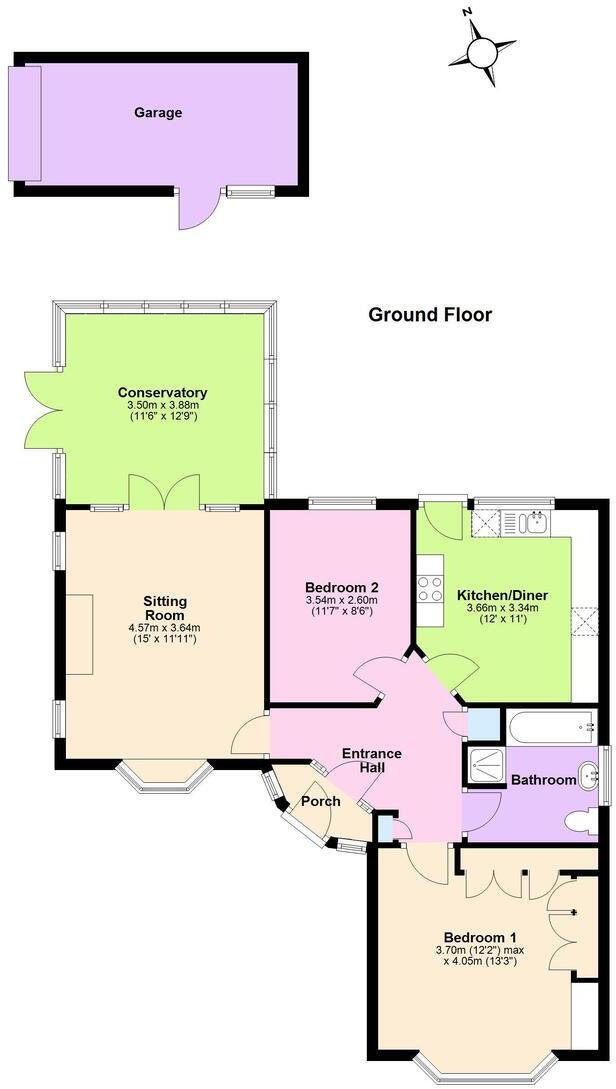 Chestnut Drive, Herne Bay, CT6 7PU floorplan