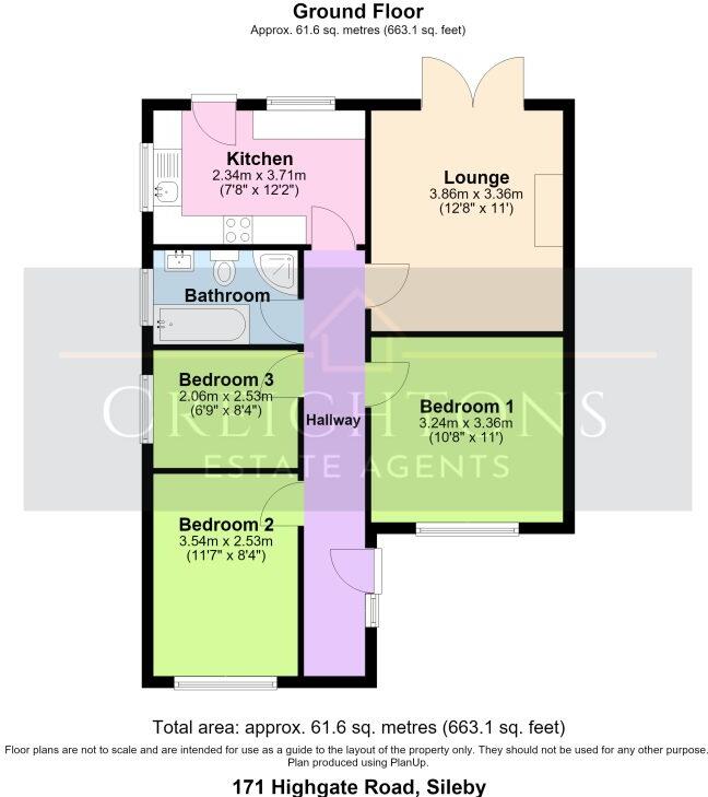 Highgate Road, Sileby, Loughborough floorplan