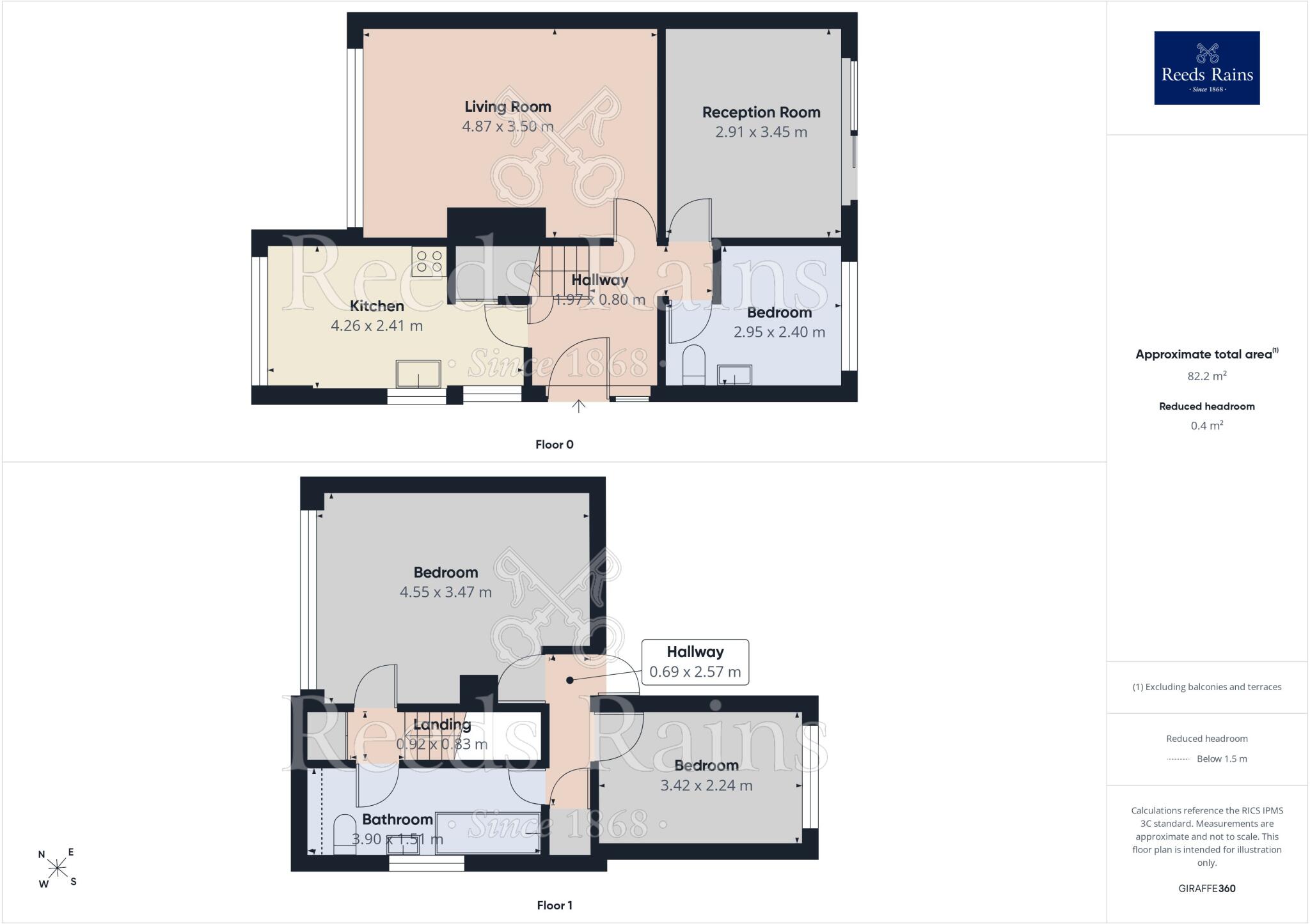 Hayfield Avenue, Hoghton, Preston, Lancashire, PR5 floorplan