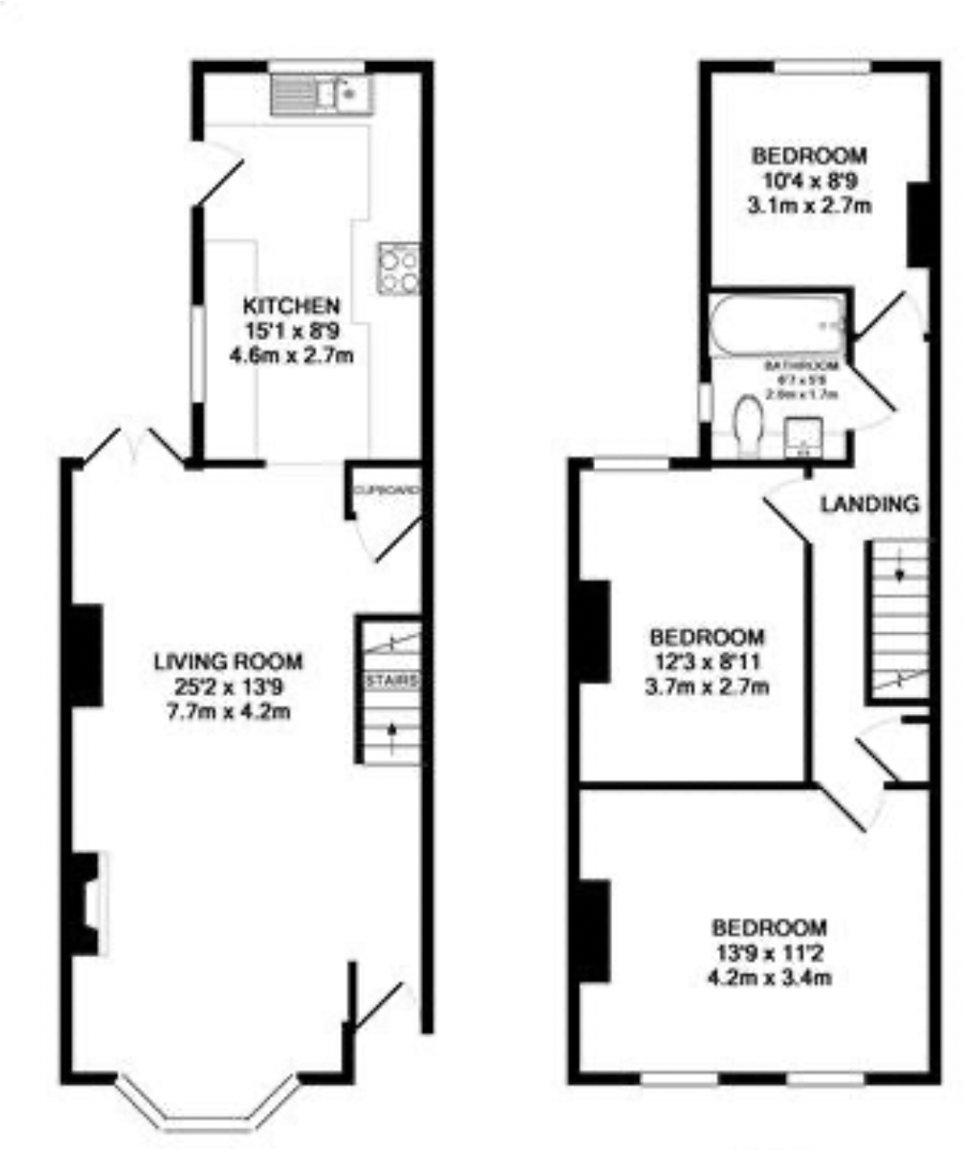 Alexandra Road, Oxford, Oxfordshire, OX2 floorplan